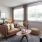living room with ample natural lighting from large windows